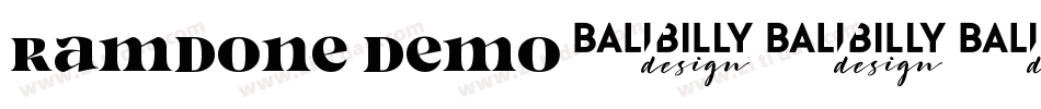 Ramdone DEMO字体转换